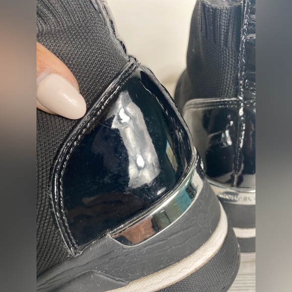 Michael KORS Skyler Stretch Knit Sock Sneakers size 9.5 - Picture 11 of 12